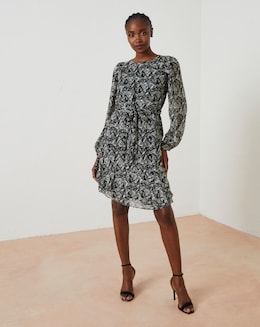 FatFace Lizzie Abstact Dress