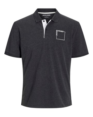 Jack & Jones Verner Logo Polo - Grey