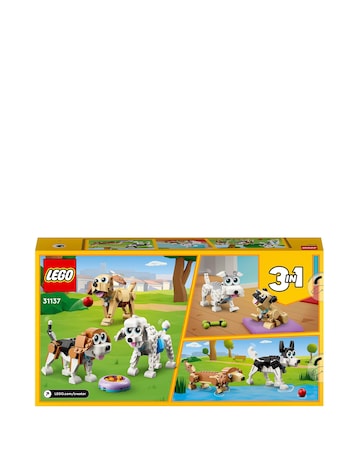 LEGO Creator 3 in 1 Adorable Dogs Animal Figures Toys 31137