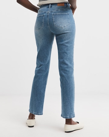 Magisculpt Light Blue Straight Leg Jeans