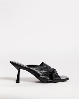 Joanna Hope Crossover Vamp Sandal Mule - Wide Fit (E)