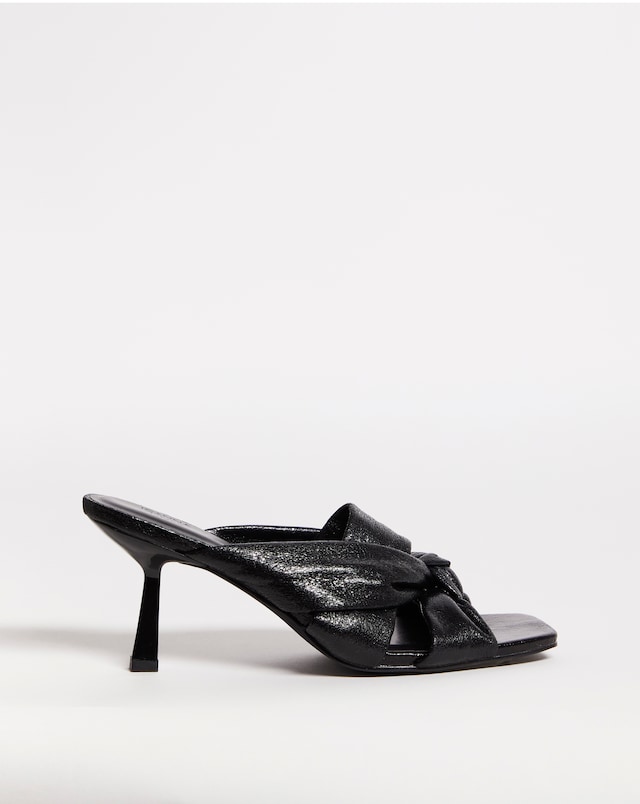 Joanna Hope Crossover Vamp Mule Sandals - Wide Fit (E)