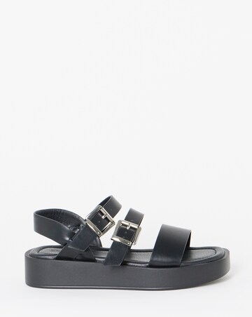 Hawk Multi Strap Buckle Sandals - Extra Wide Fit (EEE)