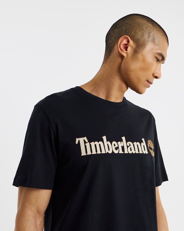 Timberland Linear Logo Short Sleeve T-Shirt