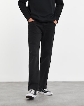 Loose Fit Stretch Jean Black Wash