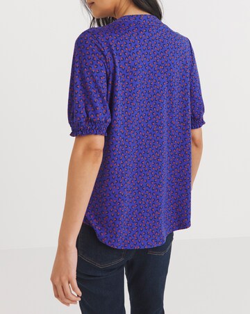 Julipa Button Through Jersey Top