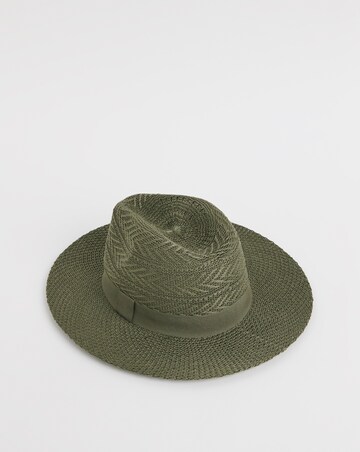 Khaki Western Cowboy Straw Hat