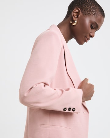 Single Breasted Textured Blazer