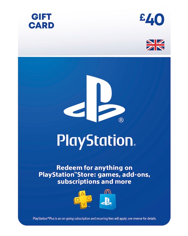 PlayStation Store Gift Card - £40 (Digital Download)