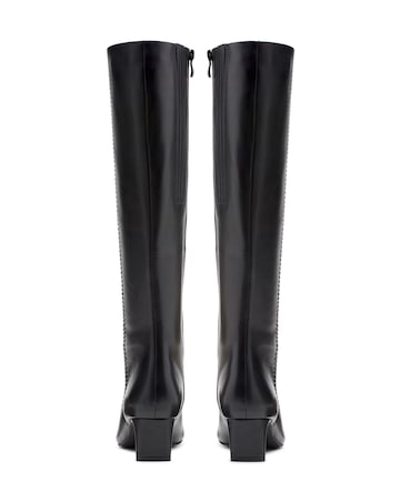 Clarks Edina Tall Knee High Leather Boot Standard Fit