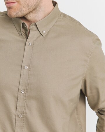 Long Sleeve Oxford Shirt Reg