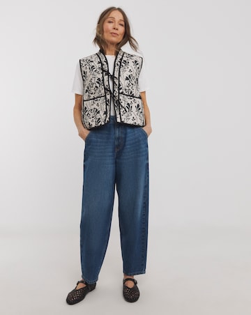 Pure Cotton Printed Quilt Gilet