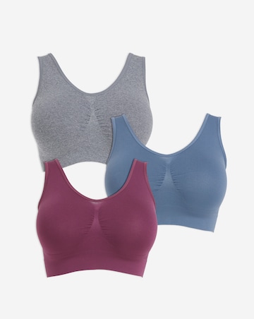 Pretty Secrets 3 Pack Plain Comfort Tops