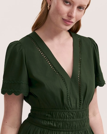 Finery London Scallop Mini Dress