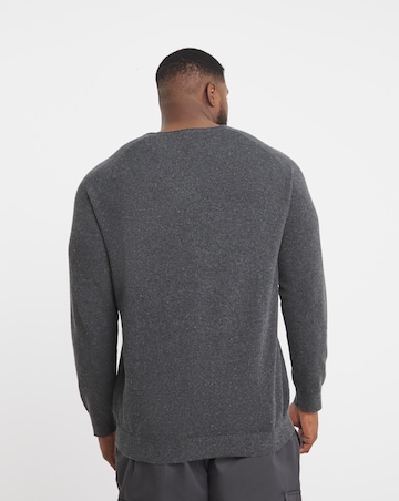 Jack & Jones Hill Knitted Jumper - Grey