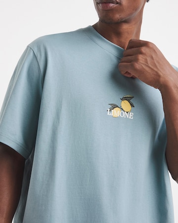 Lemon Back Graphic T-Shirt