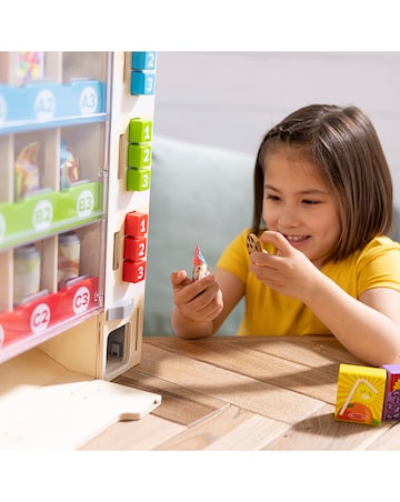 Melissa & Doug Sort, Stock, Select Wooden Vending Machine Play Set