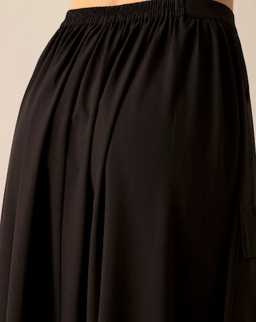 Ro&Zo Parachute Pocket Maxi Skirt