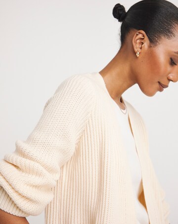 Fisherman Rib Cardigan