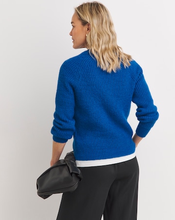 Open Stitch Crew Neck Jumper