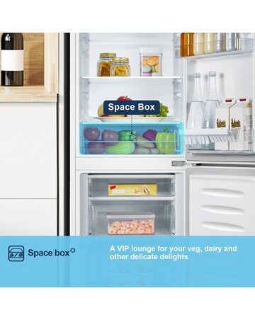 Fridgemaster MC50165E Fridge Freezer - White E Rated