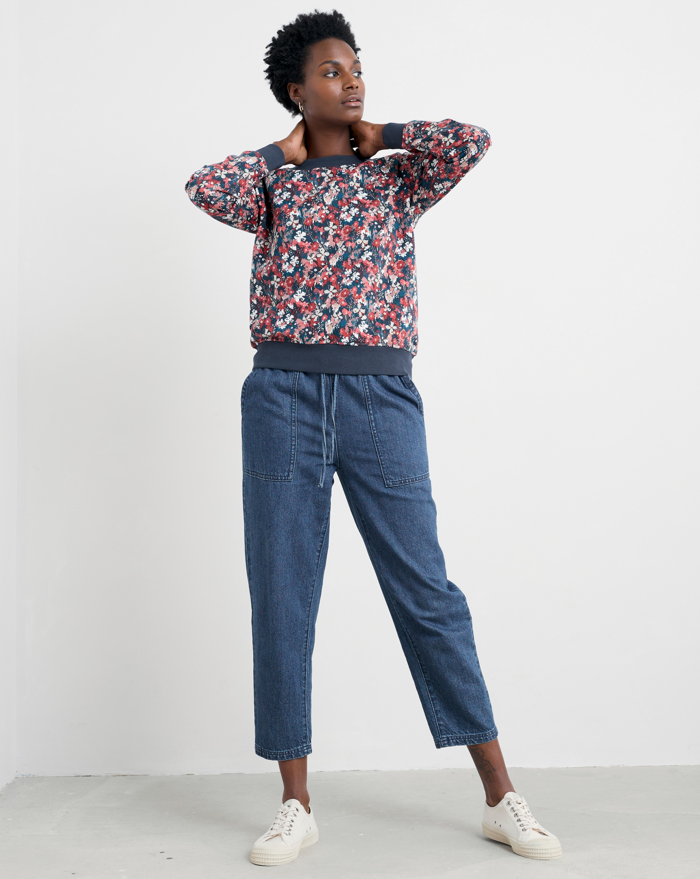 新品未使用　SEA  COTTON スウェット SeeSew トレーナー スウェット 「UNISEX」CRAFT MULTI SWEAT/クラフト