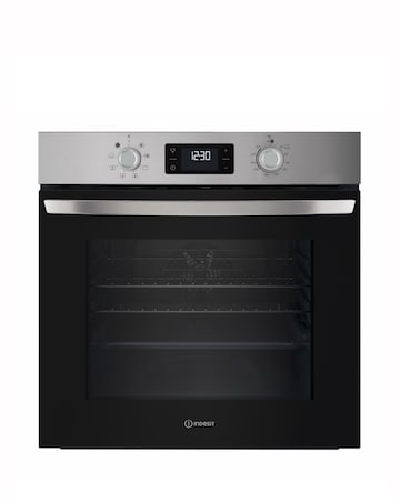 Indesit Turn&Go IO 253 X UK Built-In Electric Single Oven Stainless Steel