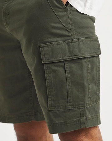 Cotton Stretch Cargo Short