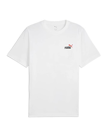 PUMA Essentials 2 Colour Small No. 1 Logo T-Shirt