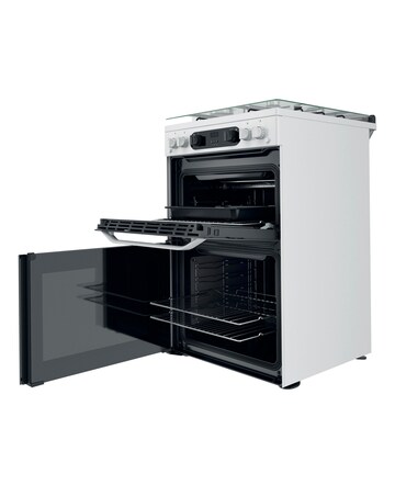 Hotpoint HDM67G0CCW/UK 60cm Gas Double Cooker + INSTALLATION