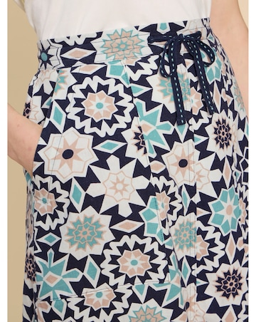 White Stuff Elle Linen Blend Skirt