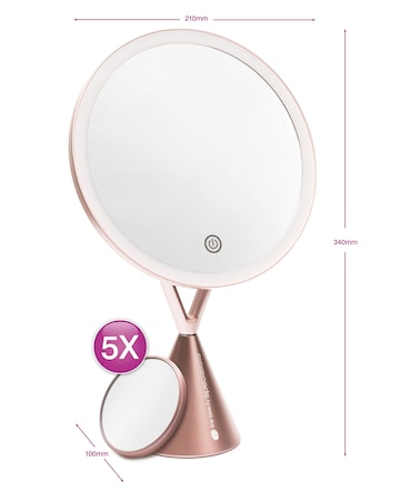 Rio HD Illuminated Make Up Mirror