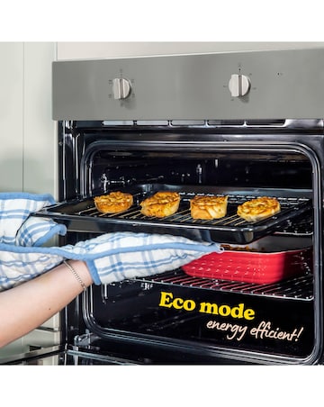 Russell Hobbs RHFEO7004SS 70L Built-In Electric Fan Oven Stainless Steel Install