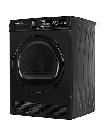 Russell Hobbs RH8CTD111B, 8kg, Condenser Tumble Dryer - Black