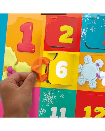 Play-Doh Holiday Advent Calendar, 24 Days of Surprise Toys for Kids 3+