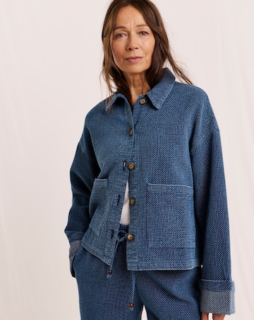 Julipa Denim Stitch Detail Jacket
