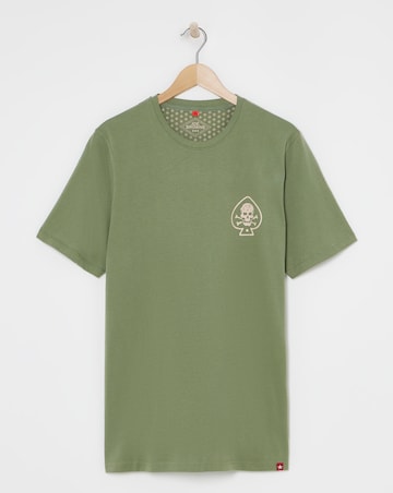 Joe Browns Back Print Graphic T-Shirt Long Length