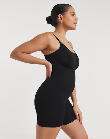 MAGISCULPT Medium Control Seamfree Mid Thigh Bodysuit Black