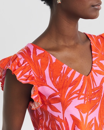 Pure Cotton The Ruffle Vest Printed