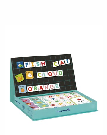 Tooky Wooden Magnetic Box - Alphabet