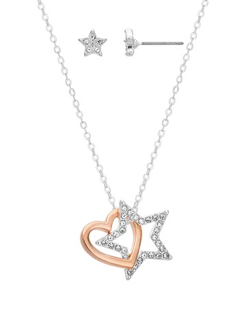 Wish Upon A Star Earring and Pendant Set