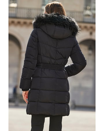 Sosandar Glam Padded Coat