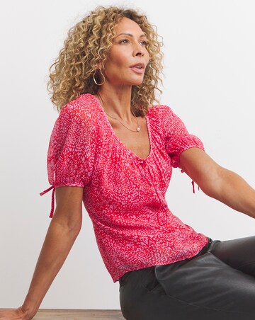 Whistles Diagonal Round Neck Top