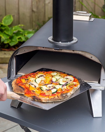 Zanussi BBQ Pizza Oven with Paddle & Cover