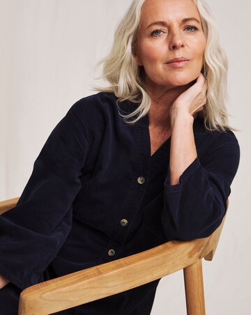 Julipa Pure Cotton Cord Midi Dress