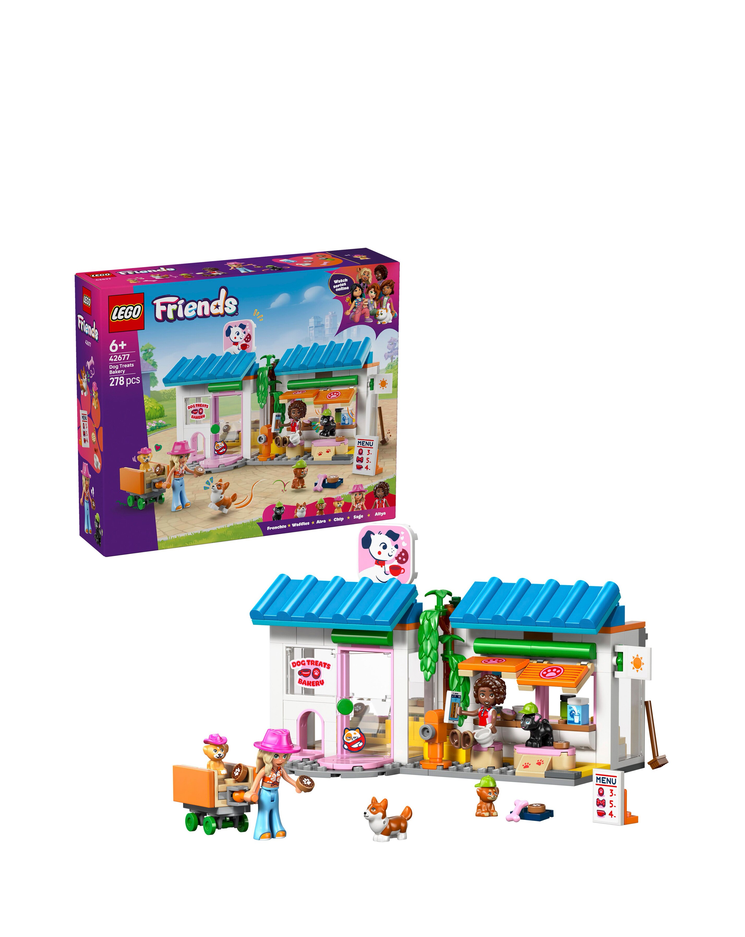 LEGO Friends Dog Treats Bakery 42677