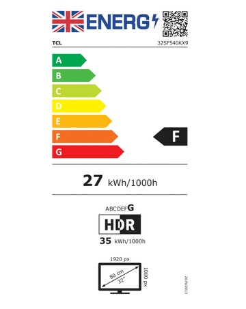 TCL 32In 32SF540K FHD Fire TV