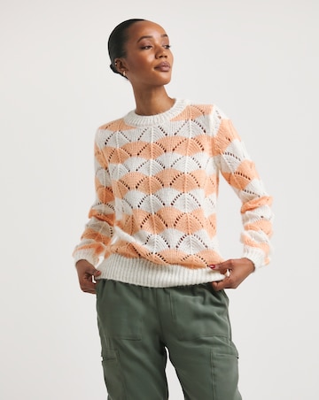 Stripe Crew Neck Jumper