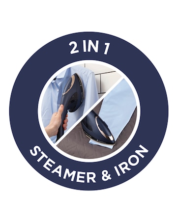 Russell Hobbs 28370 Steam Genie 2in1 Garment Steamer