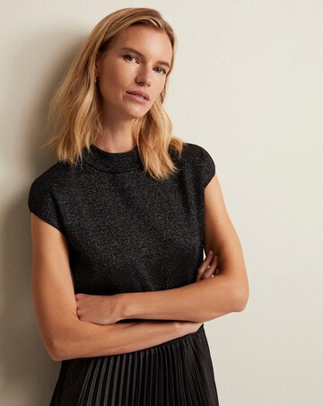 Phase Eight Selena Foil Knitted Dress